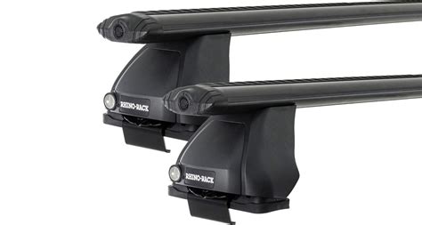 Rhino Rack Ja1810 Vortex 2500 Black 2 Bar Roof Rack For Honda Accord Euro Cu 4dr Sedan With Bare