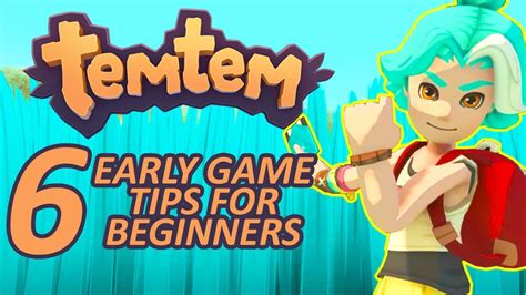 Temtem Early Game Tips For Beginners Youtube