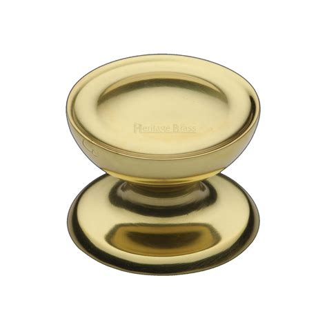 Heritage Brass Cabinet Knob Surrey Design Mm Polished Brass Finish