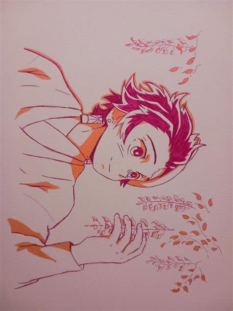 Tanjiro Amongst Wisteria by Neon1Star on DeviantArt