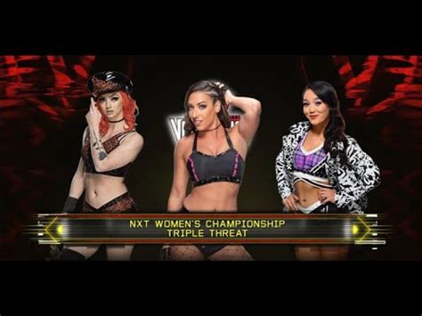 Jacy Jayne Vs Gigi Dolin Vs Roxanne Perez Triple Threat Match NXT