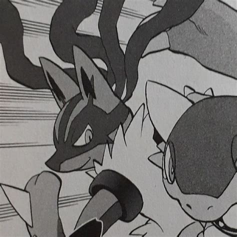 Pin By Lluvia Goch On Lucario In Pokemon Manga Pokemon Rayquaza