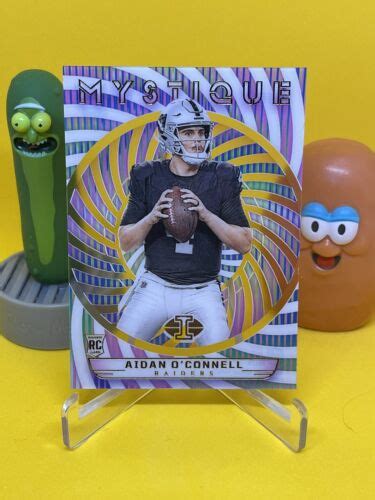 2023 Panini Illusions Mystique Aidan OConnell 1 Rookie Card Las Vegas