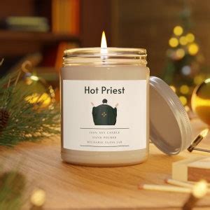 Hot Priest Fleabag Inspired Oz Candle Fleabag Gift Fleabag Present Hot Priest Phoebe