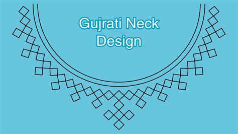 Hand Embroidery Gujrati Neck Design Beautyful Gujrati Neck Design