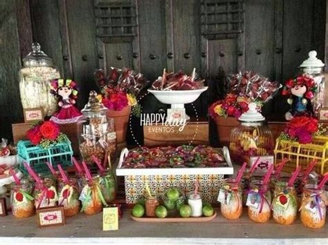 Mesa De Dulces Para Boda Temática Mexicana Foro Banquetes Mx