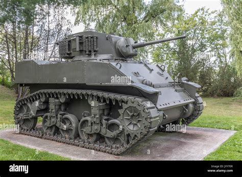 Us M5a1 Stuart Light Tank Stock Photo Alamy