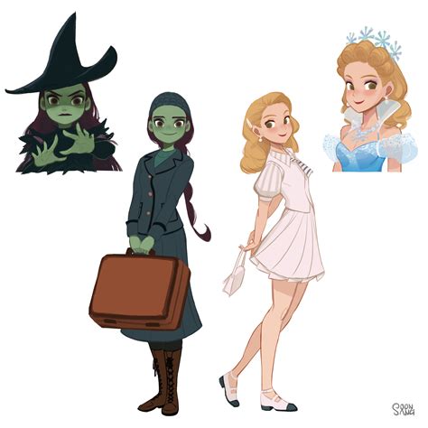 Artstation Wicked Elphaba Glynda