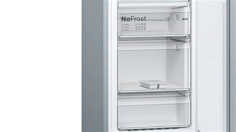 Bosch Kgn Nleag Cm Tall Frost Free Fridge Freezer In Stainless