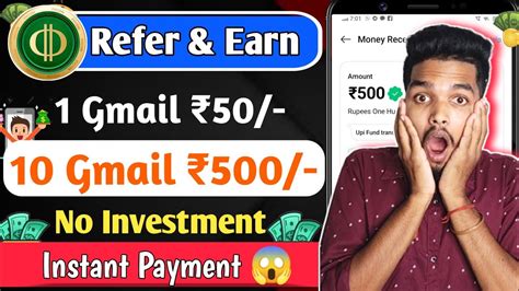 Fyda App Refer Earn Per Gmail Instant Into Bank Account