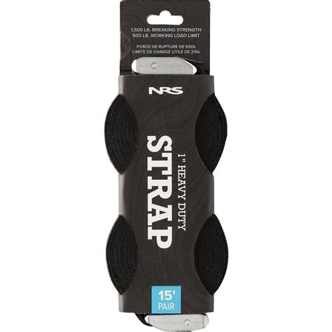 Nrs In X Ft Stealth Black Heavy Duty Tie Down Strap Pack