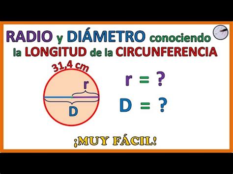 Como Calcular El Diametro De Un Circulo Daviro