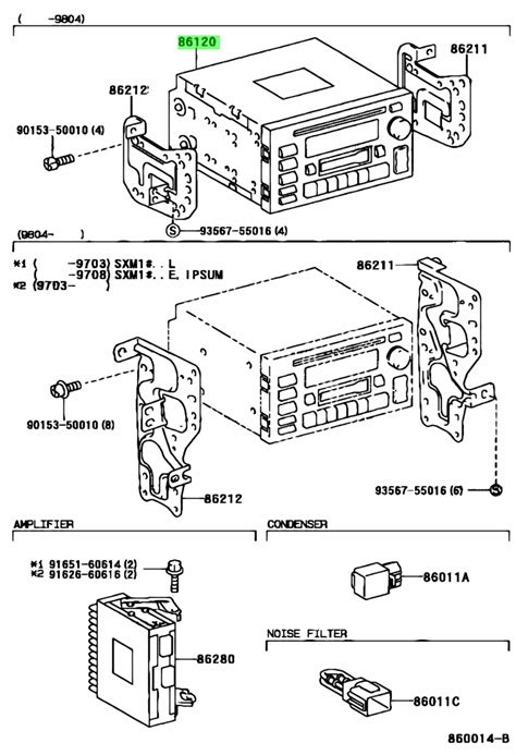 Buy Genuine Toyota Receiver Assy Radio For