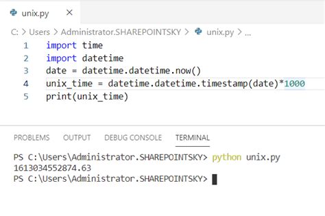 Python Datetime To Timestamp Format