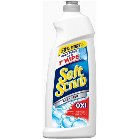 Soft Scrub Multi Purpose Cleanser With Oxi 36 Oz