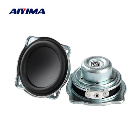 2022 AIYIMA 2Pcs 1 75 Inch Full Range Mini Speaker Driver Neodymium