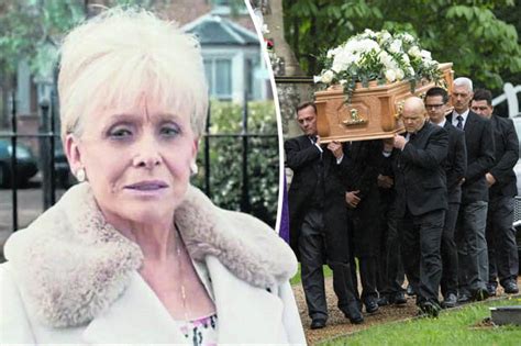 Eastenders Peggy Mitchell S Funeral Sees Old Faces Return Daily Star