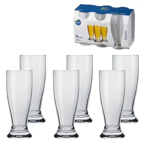 Jogo Copos Munich Tulipa Chopp Beer Cerveja Ml Nadir Mercadolivre