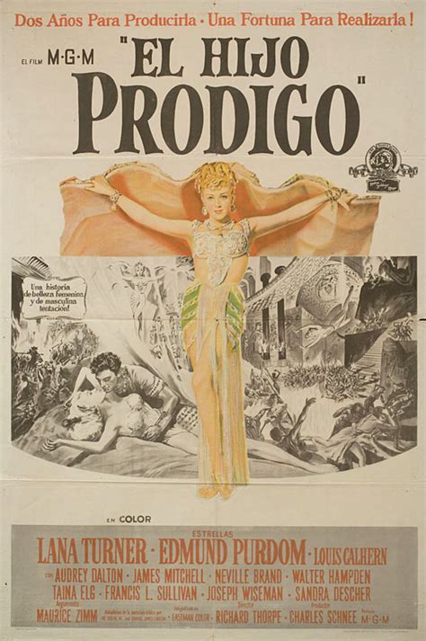 The Prodigal 1955 Argentine Poster - Posteritati Movie Poster Gallery