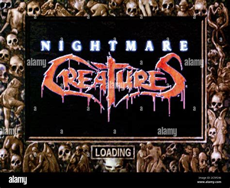 Nightmare Creatures - Sony Playstation 1 PS1 PSX - Editorial use only ...