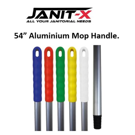 Shop Janit X Aluminium Socket Mop Handle Red Mops Zoro Uk