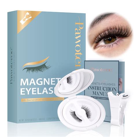 Amazon Pawotence Magnetic Eyelashes Natural Look Magnetic Lashes