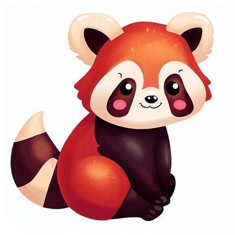 Cute Red Panda Clipart Images Clipartlib