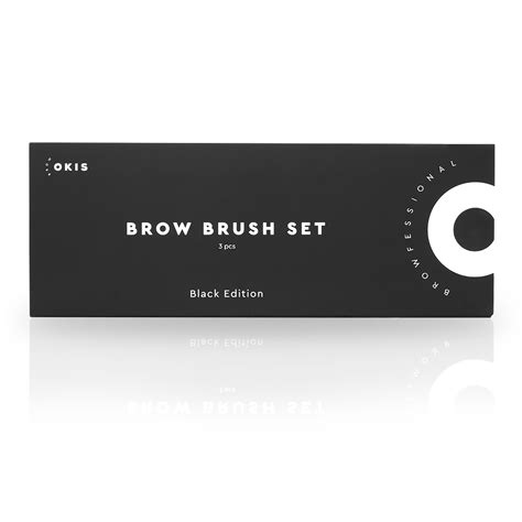 Набор кистей Brow Brush set OKIS BROW Limited edition