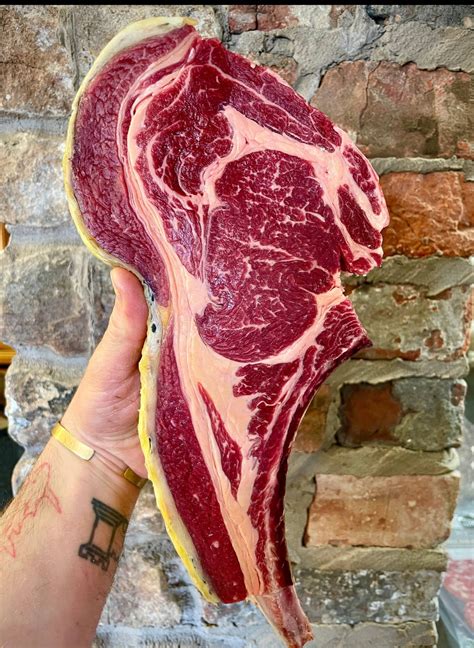 45 Day Dry Aged Bone In Ribeye Steak ⋆ Butcher Farrells Meat Emporium