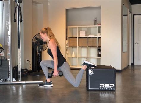 Split Squat Progressions Full Body Gym Workout Strength Training