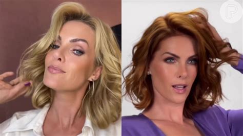 Foto Ana Hickmann Antes E Depois Dos Cabelos Da Apresentadora