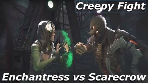 Injustice Enchantress Vs Scarecrow All Intro Outros Clash