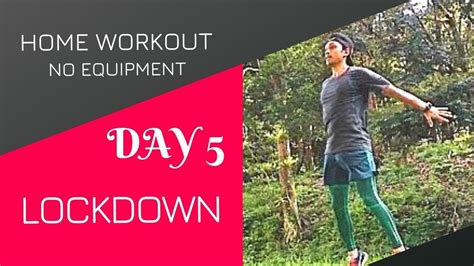 Day 5 Lockdown Home Workout Youtube