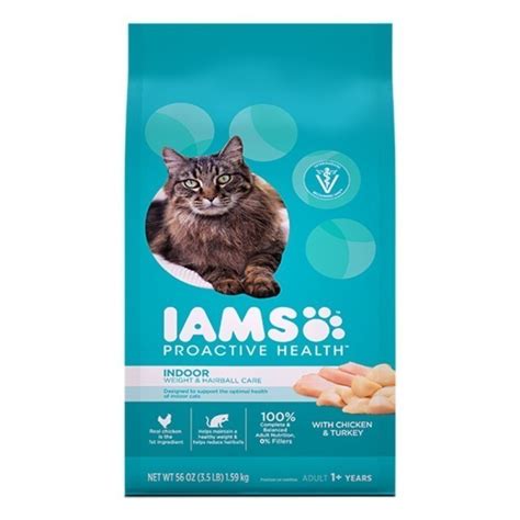 Jual IAMS Cat Adult Indoor Hairball Chicken 1Kg Petshop Indonesia