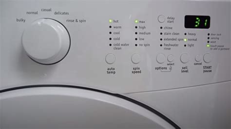 How Do You Run A Clean Cycle On A Frigidaire Affinity Washer Rectifyhome