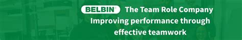 Teams Belbin Effectiveness Belbin® The Team Role Company