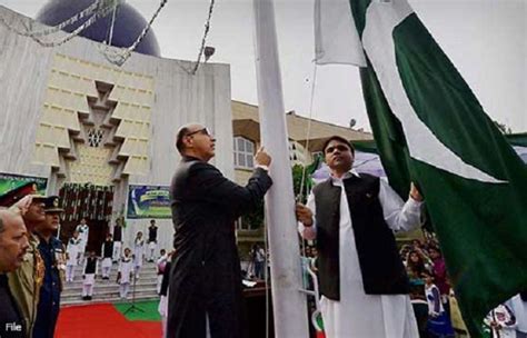 Flag Hoisting Ceremony Pakistan High Commission New Delhi Pakistan Day Pakistan Independence