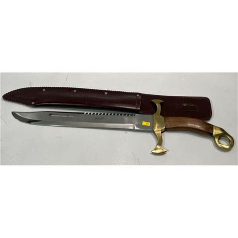 Handmade Sword From Pakistan Stainless Steel Blade 17l With Wood And