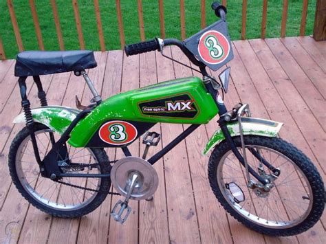 Vintage 1976 Free Spirit Mx Bmx 3 Speed Bicycle Schwinn 25029062