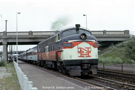 FL 9 2049 Accelerating Out Of Route 128 Station In Westwood Mass On A