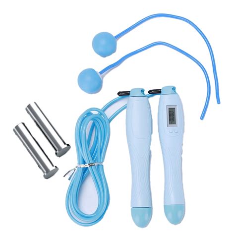 Jump Rope Digital Weighted Handle Workout Jumping Rope With Calorie