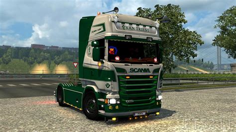 Scania RJL Van Triest Skin ETS 2 Mods