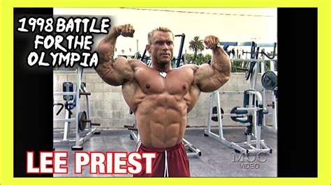 Battle For The Olympia Lee Priest Youtube