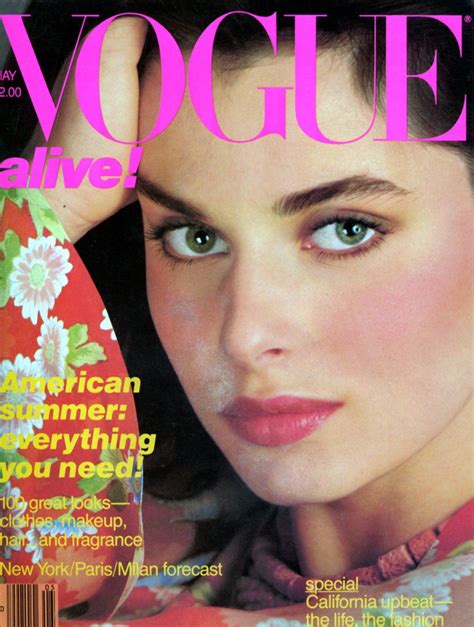 Nastassja Kinski Throughout The Years In Vogue Vogue Us Vogue Vogue