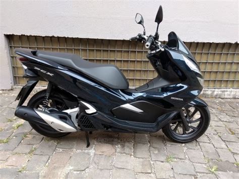 Honda Pcx Azul Sob Consulta Spanholi Motos