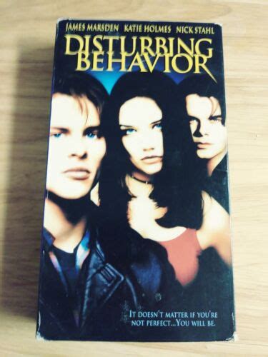 1998 VHS Disturbing Behavior James Marsden Katie Holmes Nick