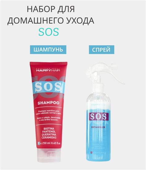 Набор для волос Happy Hair SOS шампунь+ детанглер кондиционер - купить ...