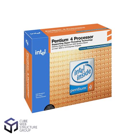 Intel Pentium 4 360 Ghz مکعب