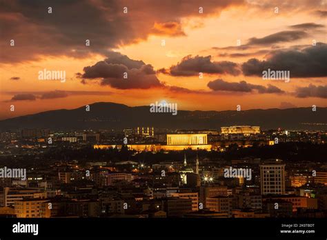 Ankara Landscape. Mausoleum. Ankara, Capital city of Turkey. Ankara ...