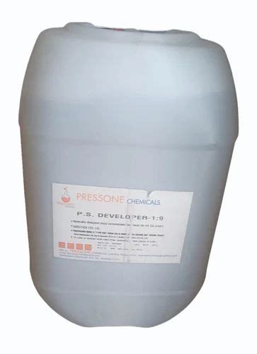 DEVELOPER Pressone Chemicals Packaging Size 25Litre Applicable